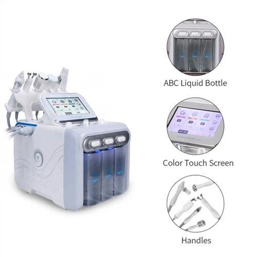 Machine à hydrogène et oxygène 6 en 1 pour le rajeunissement de la peau