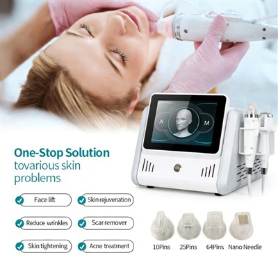 Microneedling RF : l'art de la technologie pour remodeler une peau jeune