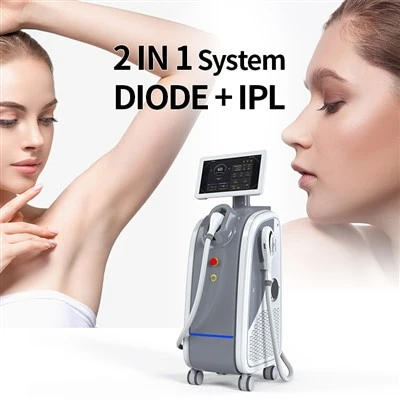 2 en 1 machine IPL laser à diode