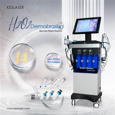 Ice Blue 7 en 1 Analyse de la peau Machine faciale