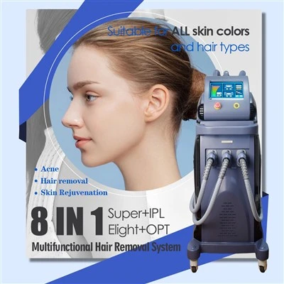 Système d'épilation IPL multifonctionnel