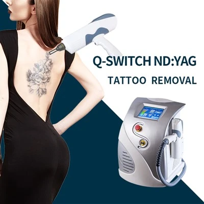 Q Switch Machine de suppression du tatouage laser YAG